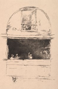 Die Schmiede, Passage du Dragon, 1894 von James Abbott McNeill Whistler