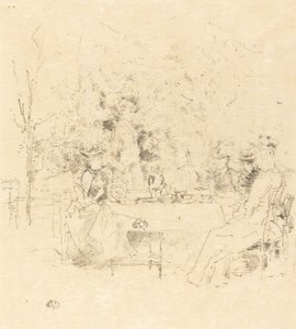Der Garten, 1891 von James Abbott McNeill Whistler