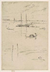 Die kleine Lagune, 1879-1880 von James Abbott McNeill Whistler