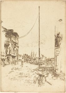 Der kleine Mast, 1880