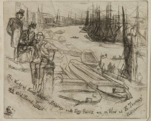 Der kleine Teich, 1861 von James Abbott McNeill Whistler