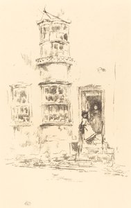 Die kleinen Schritte, Lyme Regis, 1895-1896 von James Abbott McNeill Whistler