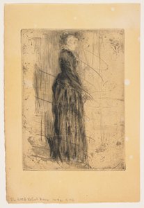 Das kleine Samtkleid von James Abbott McNeill Whistler