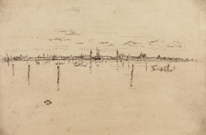 Das kleine Venedig, 1879-1880 von James Abbott McNeill Whistler