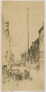 Der Mast, 1880 von James Abbott McNeill Whistler