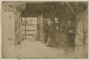 Die Mühle von James Abbott McNeill Whistler