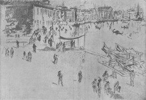 Die Riva, Nummer Zwei, ca. 1880, 1904 von James Abbott McNeill Whistler