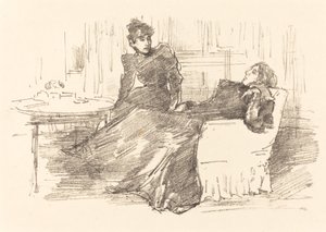 Die Schwestern, 1894-1895 von James Abbott McNeill Whistler