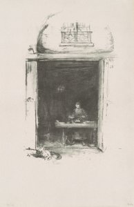 Der Schmied, Passage du Dragon, 1894 von James Abbott McNeill Whistler
