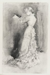 Die Toilette, 1878 von James Abbott McNeill Whistler