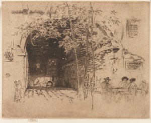 Das Traghetto, Nr. 2, 1879-1880 von James Abbott McNeill Whistler