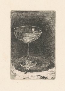 Das Weinglas, 1859 von James Abbott McNeill Whistler