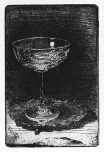 Das Weinglas von James Abbott McNeill Whistler