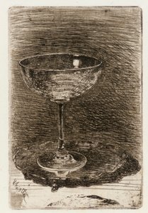 Das Weinglas, 1858 von James Abbott McNeill Whistler
