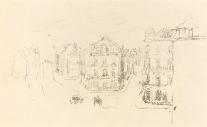 Versuchsskizze: Grand Rue, Dieppe