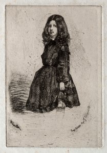 Zwölf Radierungen aus der Natur: Annie, 1858