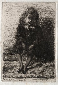 Zwölf Radierungen aus der Natur: Little Arthur, 1858