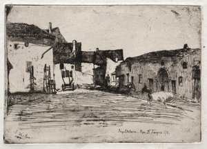 Zwölf Radierungen aus der Natur: Liverdun, 1858 von James Abbott McNeill Whistler