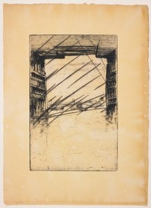 Unter der alten Battersea-Brücke von James Abbott McNeill Whistler