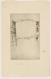 Unter der alten Battersea-Brücke, 1879 von James Abbott McNeill Whistler
