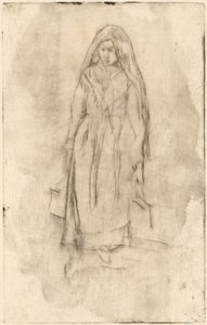 Venezianischer Wasserträger, 1879-1880 von James Abbott McNeill Whistler