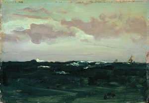 Violett und Blau: Unter den Rollern, ca. 1893