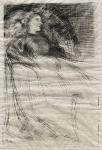 Müde, 1863 von James Abbott McNeill Whistler