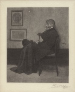 Thomas Carlyle von James Abbott McNeill & Wolf Henry (1852 1916) Whistler