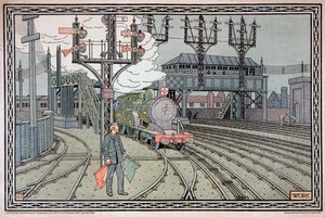 Arbeit, ca. 1910 von James Akerman