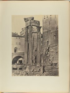 Der Tempel des Vespasian