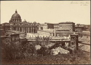 [Ansicht des Petersdoms] von James Anderson