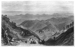 Mussoorie und das Dhoon-Tal, Indien, ca. 1860