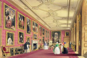 Der Vandyke-Raum, Windsor Castle von James Baker (after) Pyne