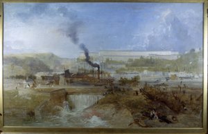 Clifton vom Überfall-Damm von James Baker Pyne