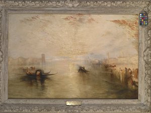 San Benedetto in Richtung Fusina (nach Turner) von James Baker Pyne