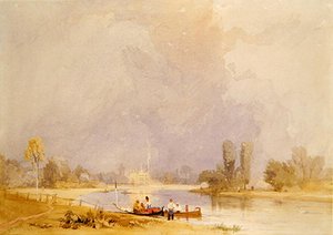 Syon House, an der Themse von James Baker Pyne