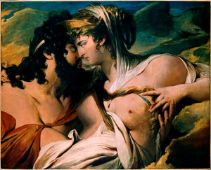 Juno und Jupiter auf dem Berg Ida von James Barry von James Barry