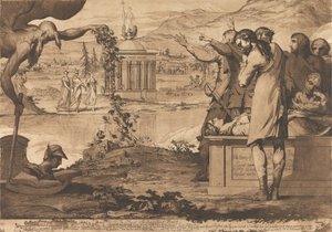 Der Phönix oder die Auferstehung der Freiheit von James Barry