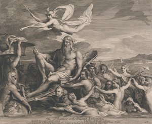 Die Themse oder der Triumph der Navigation (Entwürfe für den Großen Saal der Gesellschaft zur Förderung der Künste)
