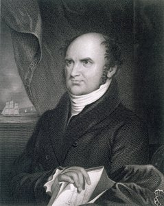 Levi Woodbury, graviert von Robert E. Whitechurch