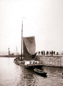Kanalboot, Marken Island, Niederlande, 1898 von James Batkin