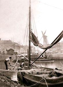 Kanalboot, Rotterdam, 1898