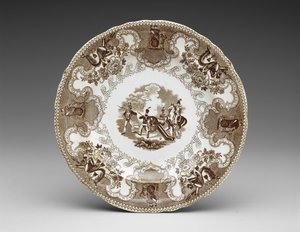 Teller, ca. 1837-44