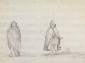 Studien von zwei Männern von James Bruce