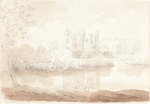 Schloss Rheban am Fluss Barrow, Athy von James Bulwer