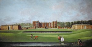 Ansicht von Temple Newsam House, um 1750 von James Chapman