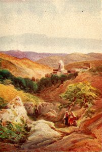 Ein Stück von Bethanien - Lukas xxiv. 50, ca. 1924 von James Clark, Henry A Harper