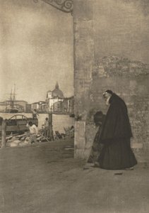 Camera Work: Ein Franziskaner, Venedig, 1904 von James Craig Annan