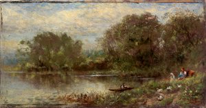 Landschaft genannt "Die Eichel" von James Crawford Thom