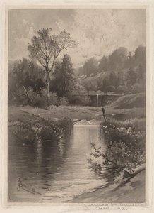 Ein alter Damm bei Montrose von James David Smillie